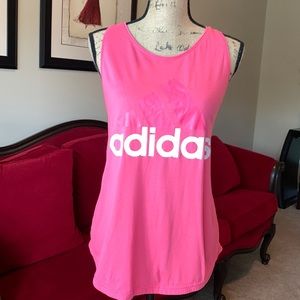 Super Cute Adidas Pink Racerback Tank!